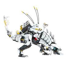 

MOC Mechanical Thunder Tooth Super Dinosaur Building Blocks Kit High-Tech Dawn Monster Bricks Toys for Children Birthday Gift s