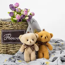 Porte clés ours en peluche, mignon, pendentif Kawaii, voiture, jouet pour garçon et fille, cadeau d'anniversaire, journée des enfants