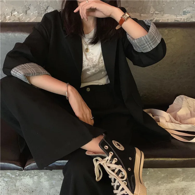 

CHIC Korean Style Simple Elegant Suit Jacket