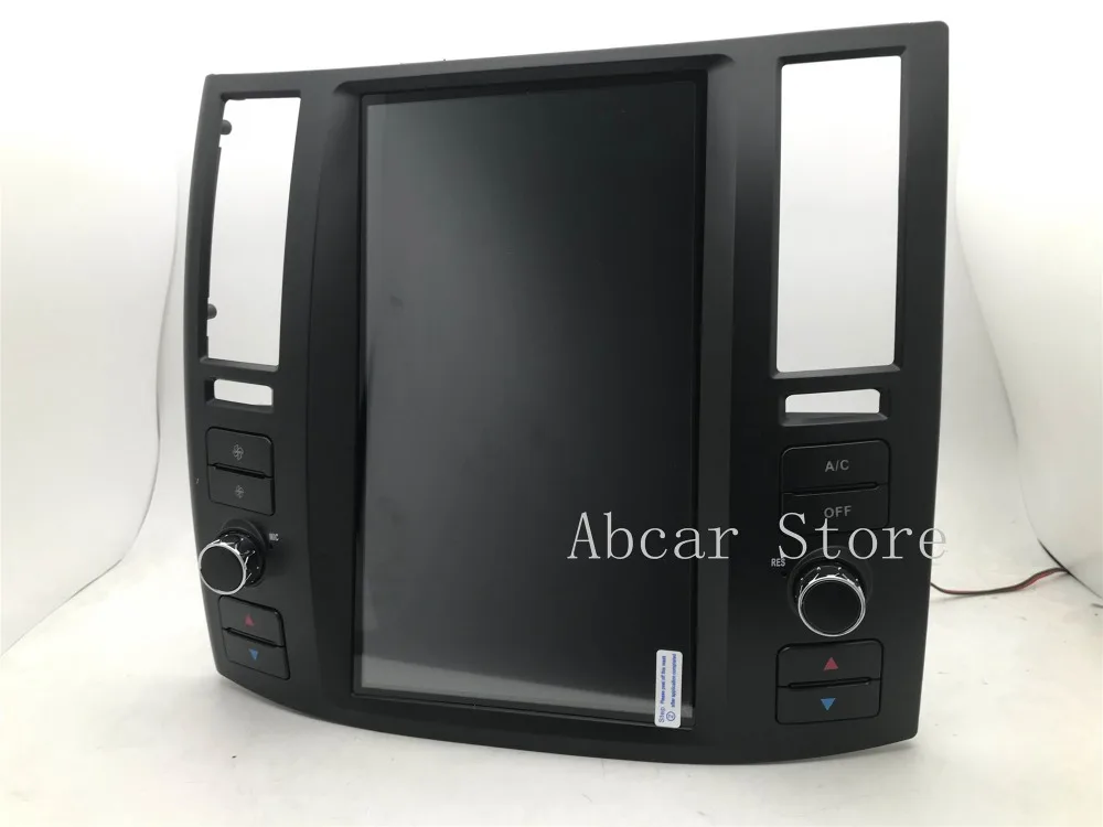 11,8 ''Tesla стиль Android 8,1 автомобильный dvd-плеер gps навигация для infiniti FX FX35 FX45 2004-2008 стерео радио авто CARPLAY PX6