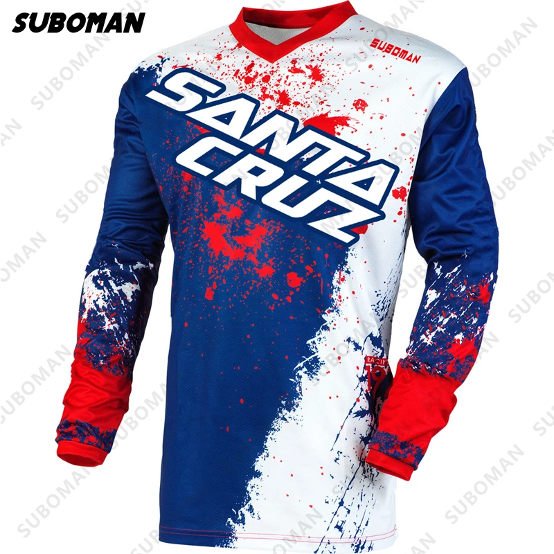Горнолыжные Джерси Santa Cruz для bmx и мотокросса одежда горных велосипедов