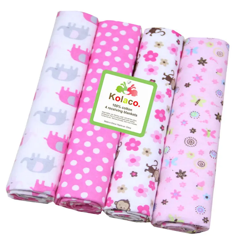 4 шт./партия хлопковые детские одеяла, мягкие подгузники для новорожденного, детские пеленки для купания, детские подгузники из муслина пеленка для младенцев, одеяла - Color: PJ3381R