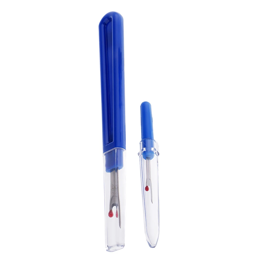 2pcs 6/13cm Blue Seam Ripper Sewing Tool Stitch Thread Unpicker Hole Cutter Thread Handle Unpicker Cutter Opening Seams Hems
