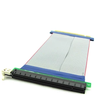 

PCI-E 16X to 16X Riser Extender Card Adapter PCIe 16X PCI Express Flexible Cable
