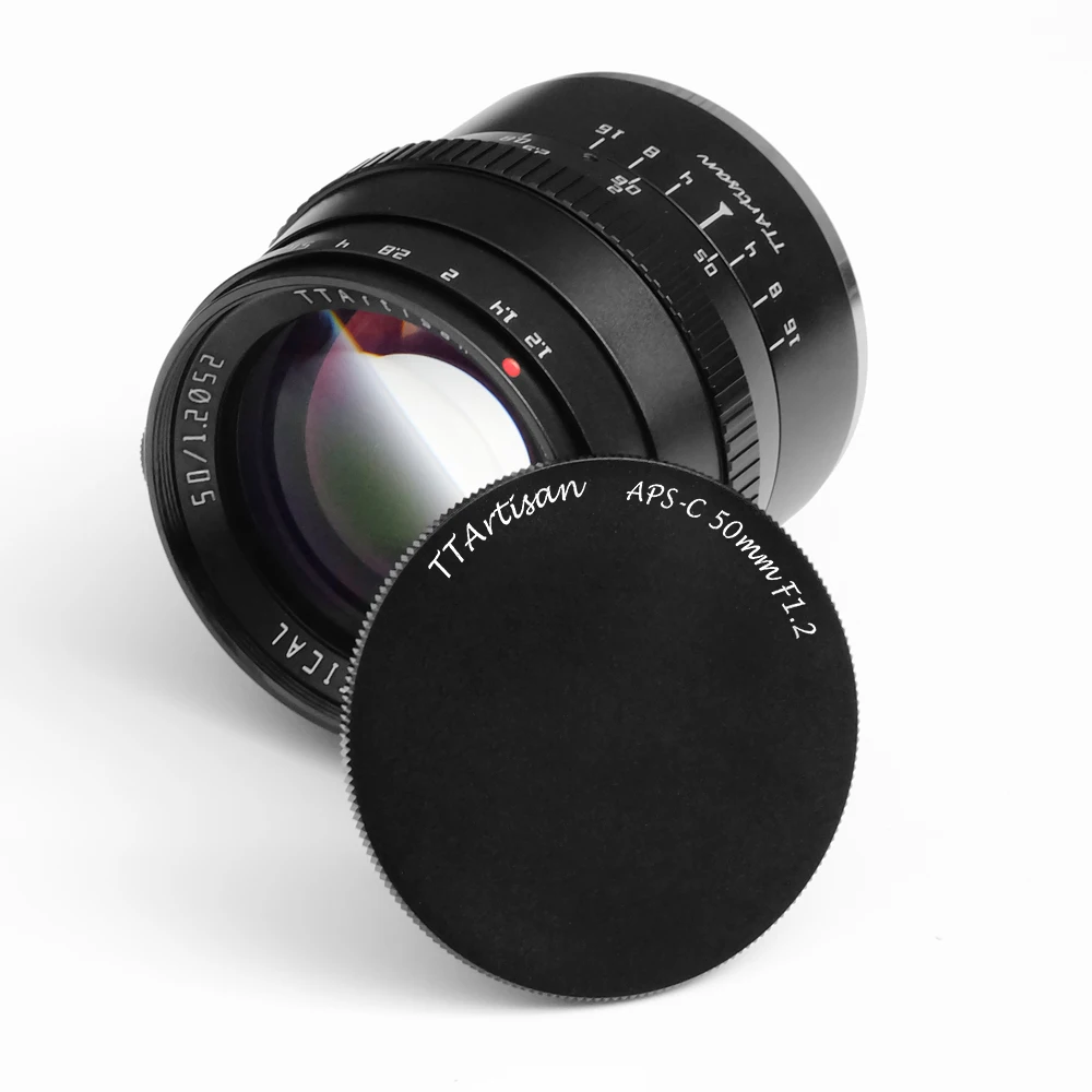 TTArtisan 50mm  APS C Cameras Lens Manual Focus for Canon M Sony E  Fujifilm Fuji X M43 Panasonic Leica L Mount|Ống Kính Máy Ảnh| - AliExpress