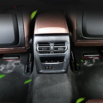 

Yimaautotrims Seat Under Floor Air Conditioner Duct Vent Outlet Cover Trim Fit For BMW 3 Series G20 2019 2020 Interior Mouldings