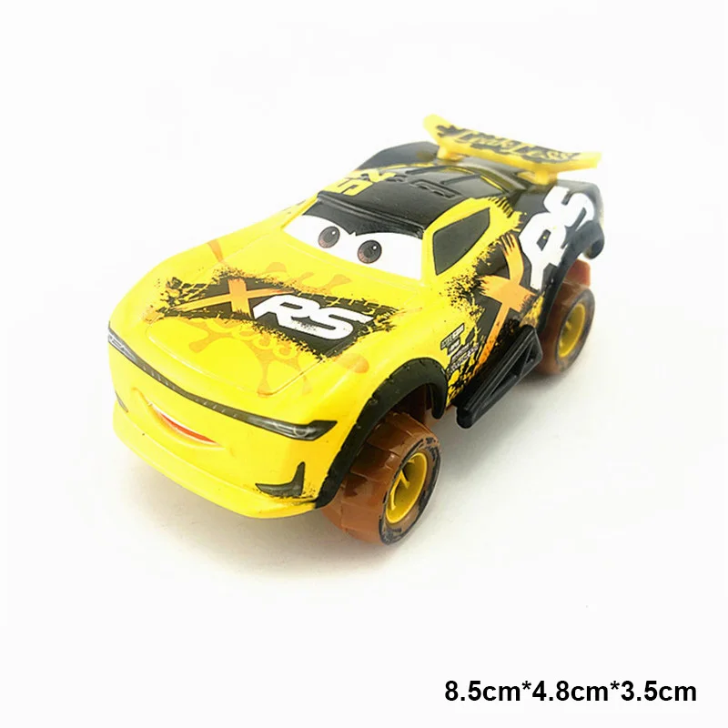 1:55 disney "тачки 3 XRS грязи гонок металл литья под давлением модель автомобиля игрушка Lightning McQueen Джексон Storm внедорожных автомобилей игрушка в подарок GBJ35 - Цвет: 11
