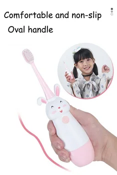 

Children's sonic electric toothbrush body waterproof and anti-fall electric toothbrush 3-6 years old