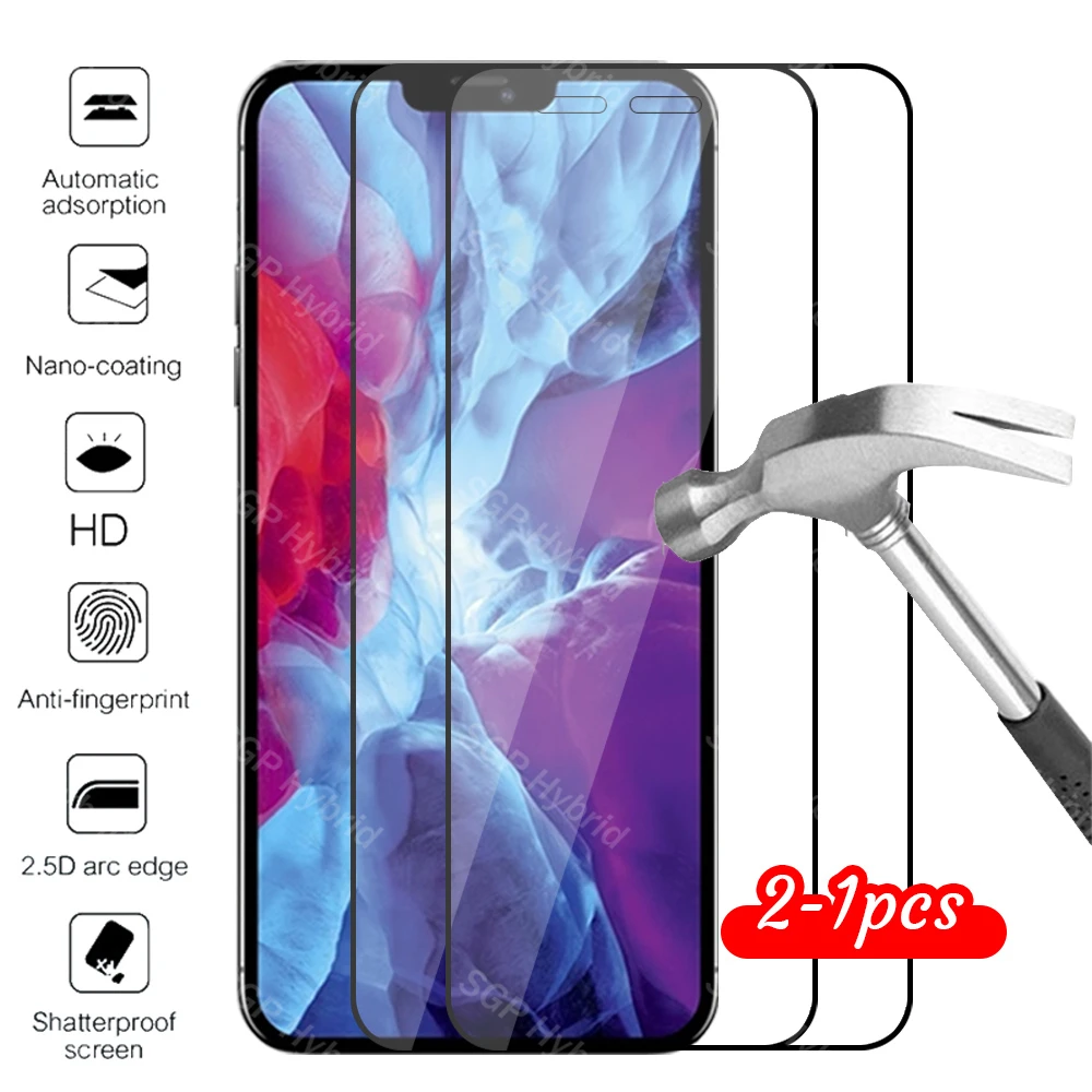 tempered glass For iphone 12 pro max case For iphone 13 12 mini 12pro 12mini iphone12 promax protective glass cover coque iphone 12 mini wallet case