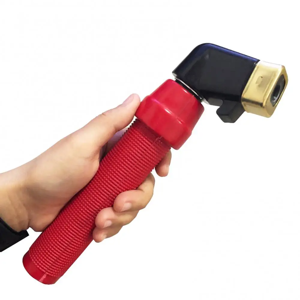 400A Twist Type Brass Electrode Holder Heavy Duty Clamp Durable and Wear-resistant for Welding Machine Heat-resistant