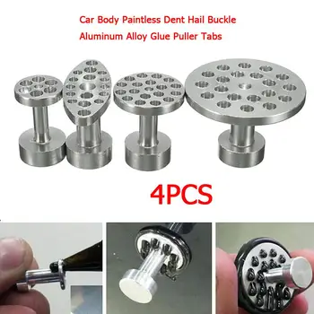 

Car Automobile Repair Tools Auto Body Paintless Dent Hail Buckle Aluminum Alloy Glue Puller Tabs Remover 4pcs/Set