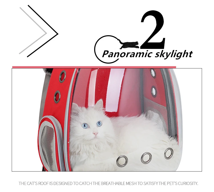 Высококачественный прозрачный пузырьковый переработанный Рюкзак-переноска для путешествий, космонавтов, собак, кошек, домашних животных, 5 цветов