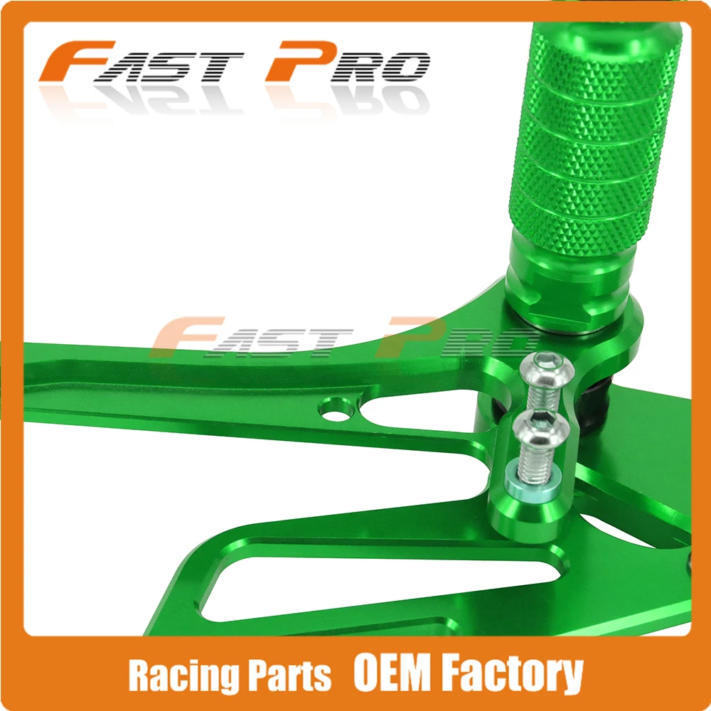CNC Мотоцикл Регулируемые штифты для заготовки педали отдыха для KAWASAKI ZX10R ZX-10R ZX 10R 2004 2005