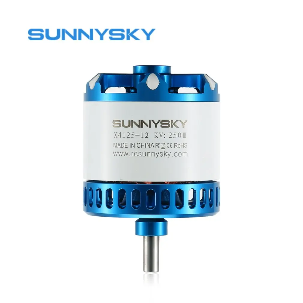 SUNNYSKY X4125 250KV/420KV/515KV бесщеточный двигатель для неподвижного крыла 3D RC Дрон Вертолет Самолет Запчасти Аксессуары