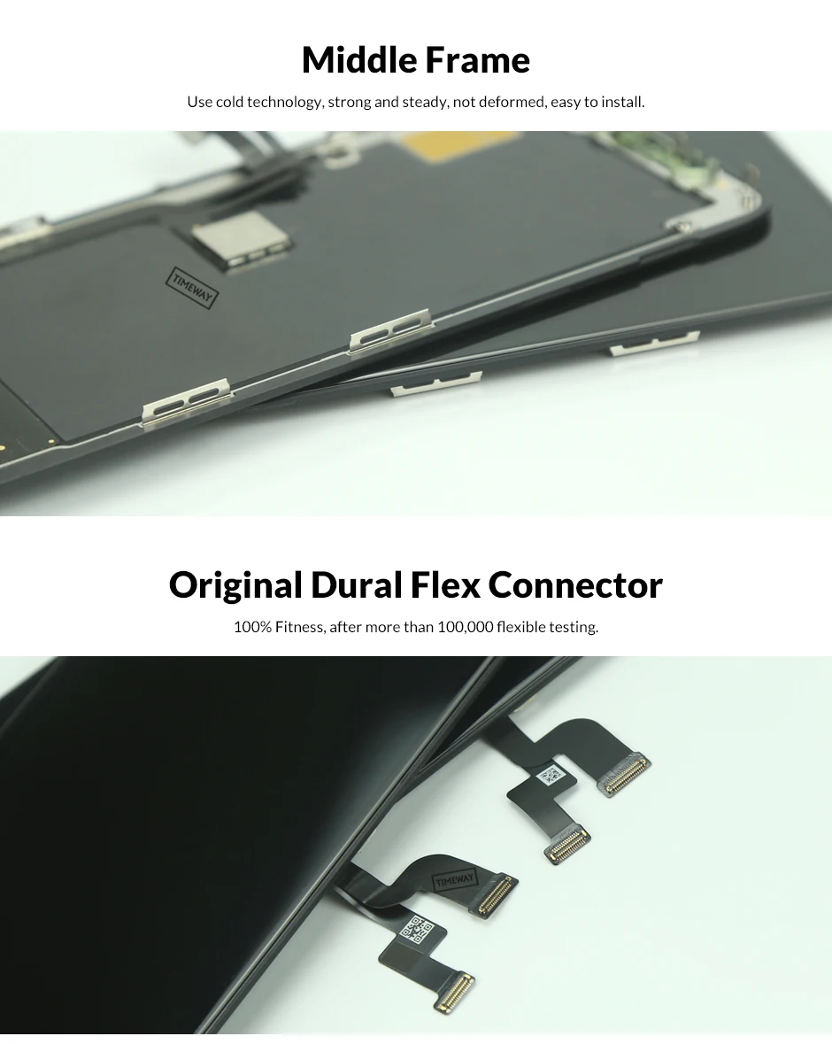 Для iPhone X ЖК-дисплей для Tianma AMOLED OEM AAA ЖК-дисплей Замена сенсорный экран с дигитайзером сборка черный