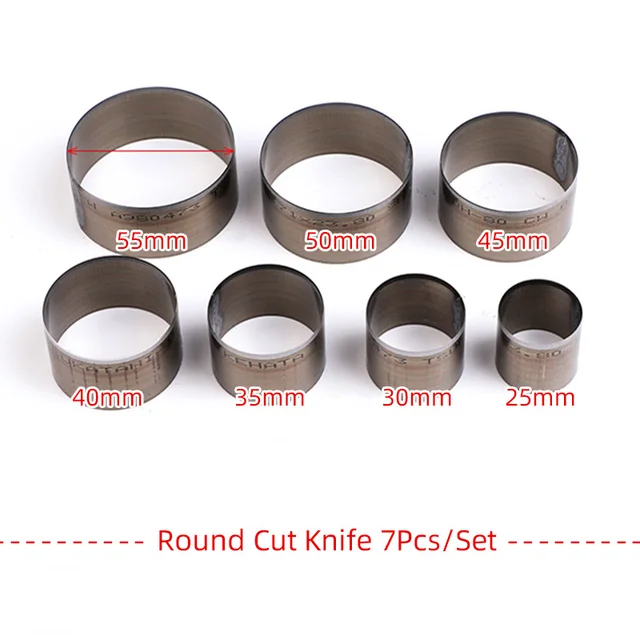 7Pcs Round Leather Punching Tools DIY Leather Hole Punch Tool Round Cutting Mold Punching Die Set High‑Speed Steel Plastic Box 7Pcs Round Leather Punching Tools DIY Leather Hole Punch Tool Round Cutting Mold Punching Die Set High‑Speed Steel Plastic Box