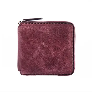 

genuine leather wallet Black mini bag 2020 ladies wallet solid color short leather wallet manual bag wallets Men women wallets