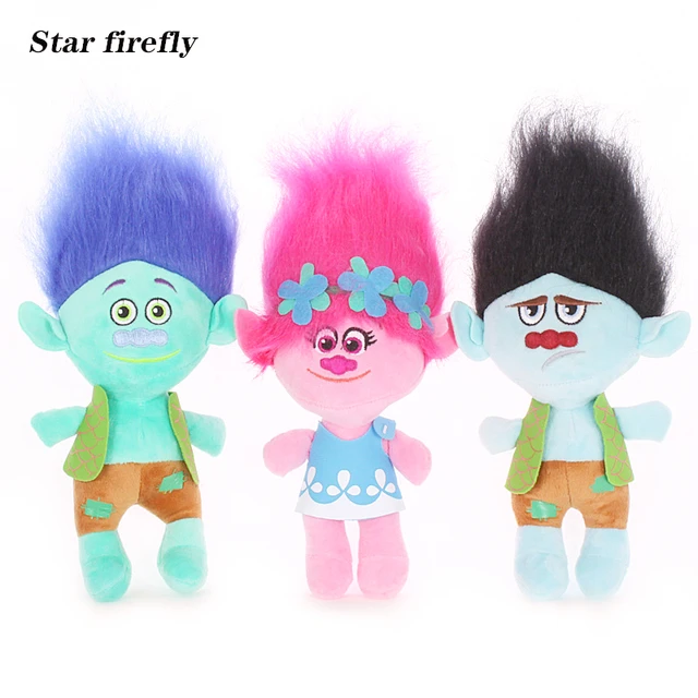 trolls plush dolls