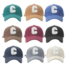 

Casual Baseball Cap Women Spring Summer Corduroy Melange Cap Dad Hat Men Outdoor Adjustable Sun Hat Vacation Casquette Gorras