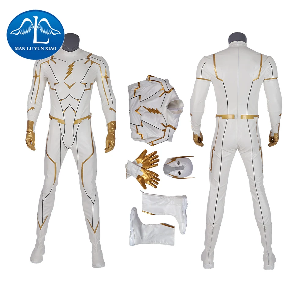 The Flash Season 5 Barry Allen God Speed Cosplay Costume Carnival Halloween For Adult Men Jumpsuits Rompers Suits Movie Tv Costumes Aliexpress