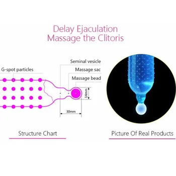 Wille Big Pearl Special Condom Soft Bead G Spot Condom For Men Ultra Stimulate Penis Extender Dotted Sleeve Latex Sex Product