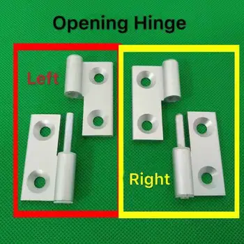 

Opening Seiko Hinge 2020 3030 3040 4040 Finished Aluminum Hinge Window Door Hinge Connector Left Or Right Opening