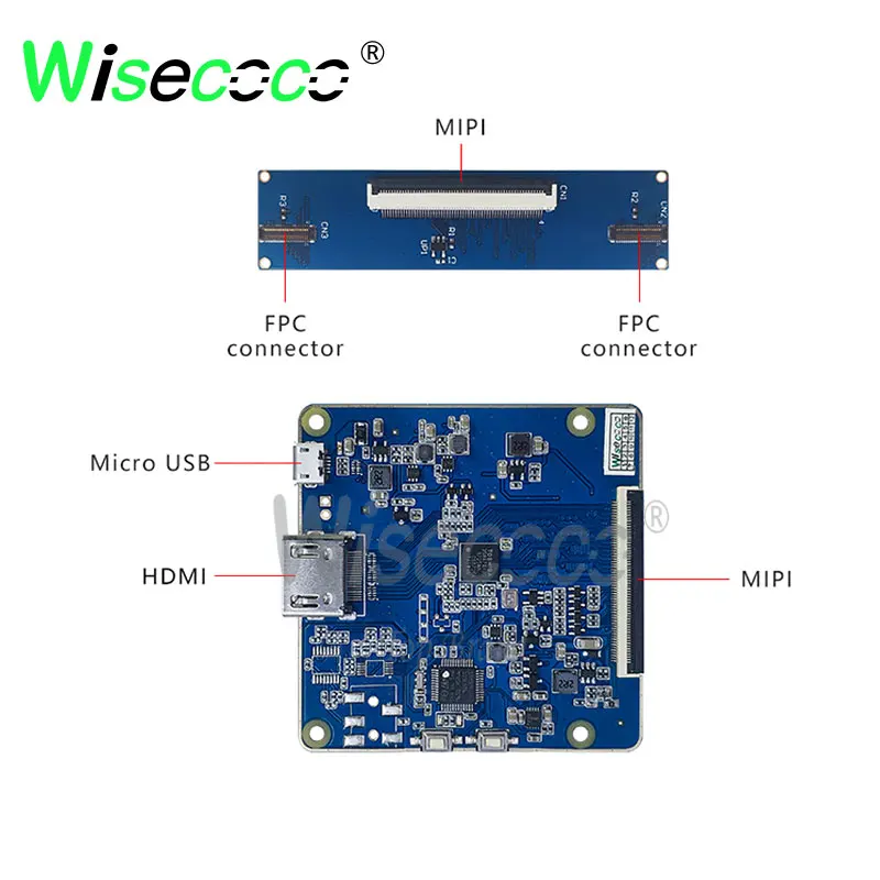 2 9 дюйма 1440*1440 двойной экран IPS ЖК дисплей Панель MIPI интерфейс с HDMI Плата