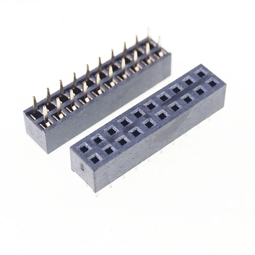 1000pcs 2x10P 20 Pin 2.00 mm Female Header Pin Headers Dual Row