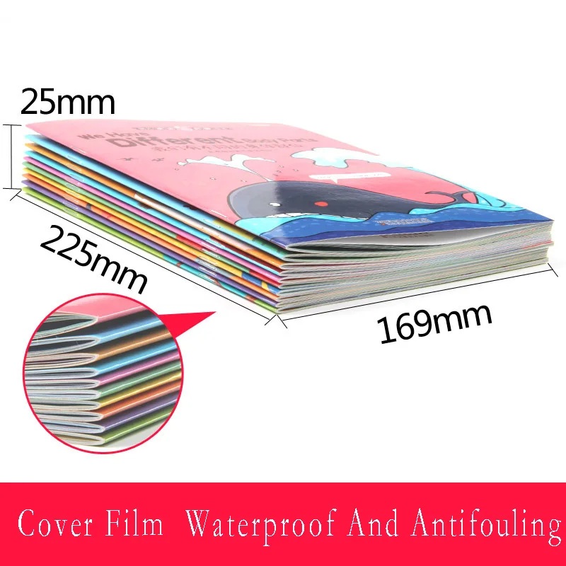 10 Объем/Набор детских книг для изучения английского языка|Воспитание и