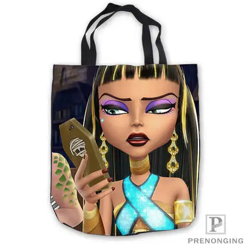 

Custom Canvas rabstol_net_monster_high Tote Shoulder Shopping Bag Casual Beach HandBag Daily Use Foldable Canvas #180713-03-13