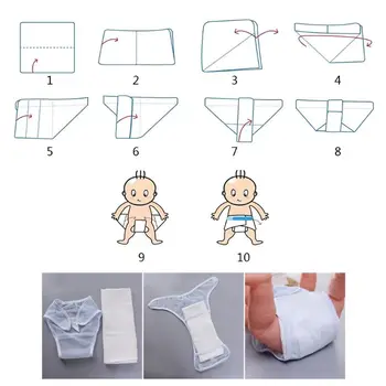 

10Pcs/Pack Reusable Bamboo Fiber Diaper Baby Eco-friendly Washable Insert Nappy diaper nappies Pocket Cloth Nappy Diaper