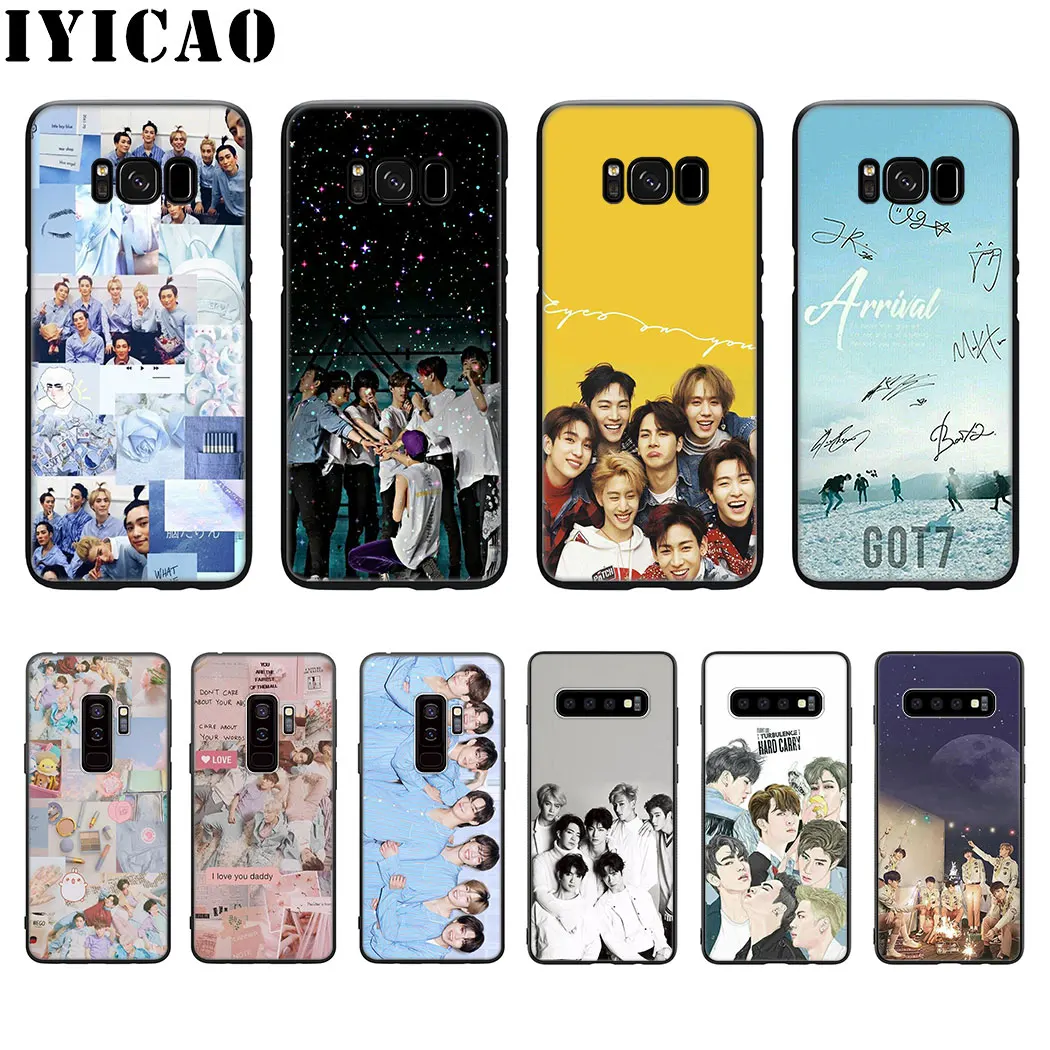 Группа мальчиков Kpop GOT7 Мягкий силиконовый чехол для Samsung Galaxy S20 S10 S9 S8 Lite Plus Ultra S10E S6