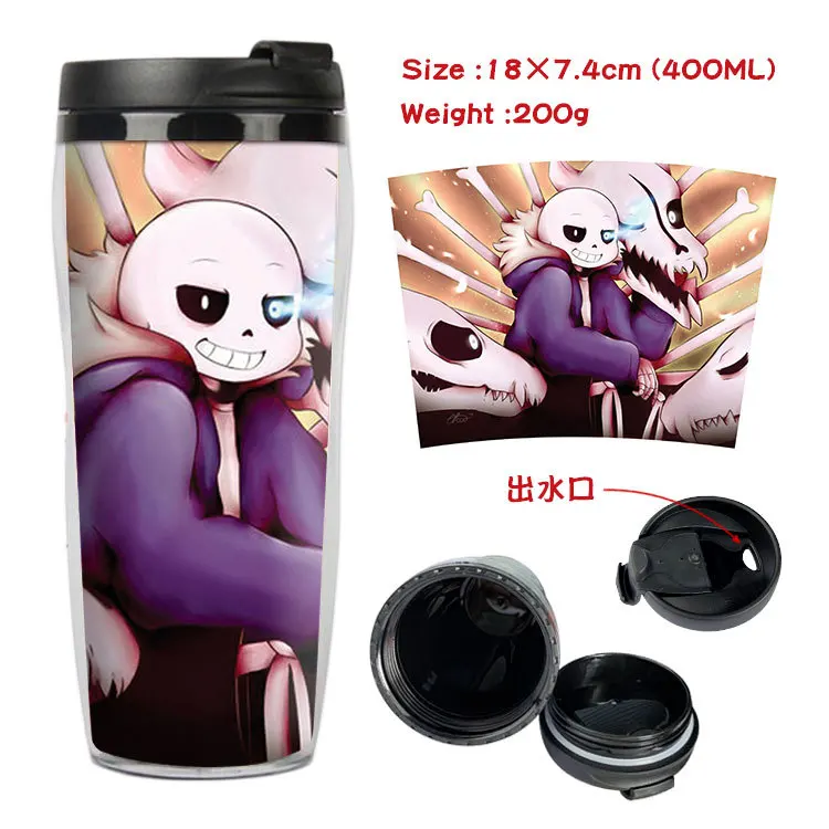 Игра Undertale Sans Toriel двухслойная Вакуумная чашка для кофе 400 мл емкость портативный аксессуар для косплея Рождественский подарок 4 стиля