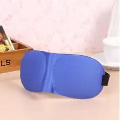 3D маска для сна, для отдыха в путешествии, маска для глаз, мягкая маска для сна, повязка на глаза, Массажер Для Расслабления Глаз, инструменты для красоты - Цвет: Blue