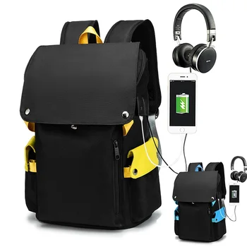 

Teenage girls school bags fashion black large school backpack waterproof book bag student girl and boy travel Mochila