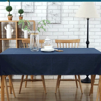 

yi dian European Minimalist Coffee Table Cotton Tablecloth Waterproof Home Hotel Table Cloth