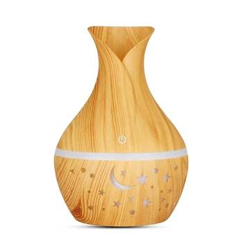 

USB Air Humidifier Essential Oil Diffuser Ultrasonic Household Aroma Diffuser Aromatherapy Mist Maker with Color Light