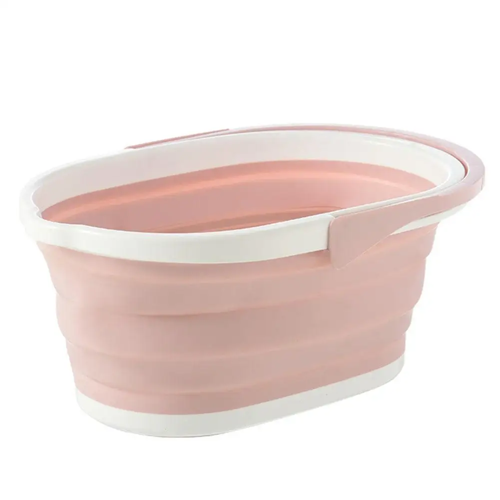 Foldable Mop Bucket Home Clean Mop Bucket Portable Wash Basin Footbath Foldable Dishpan KItchen Household Cleaning Accessories 14 H67e731ac5b344d0aa834a09d6e9d2f7cP