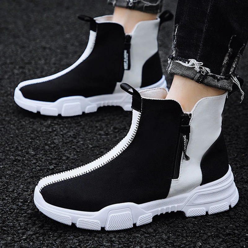 

Men Sneakers Outdoor Breathable Trend Shoes For Man Loafers New Zapatos Hombre Fashion Shoes For Men Lace-up Canvas Shoes
