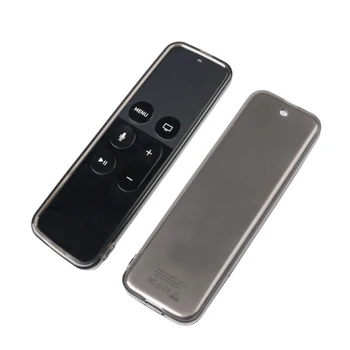 

New Protective Remote Case Soft Clear TPU Protective Case Sleeve Cover for Apple TV 4th Remote Case Transparent