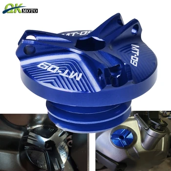 

Motorcycle Accessories M20*2.5 Engine Oil Plug Sump Bolt Screw Cover For Yamaha MT09 mt09 MT-09 tracer 2013 2014 2015 2016 2017