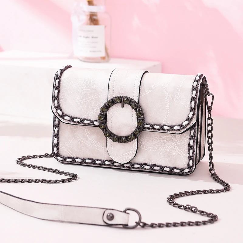 

OUMISI Women's new style of 2019 tide chain slanting fashion Baitao ins Summer Ladies' Bag BF