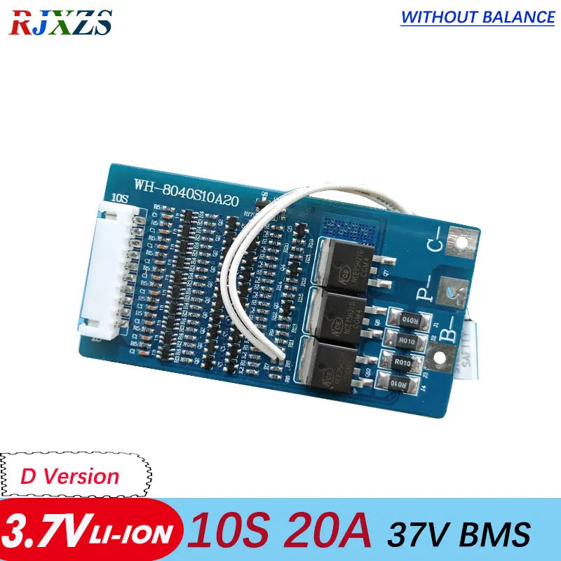 10S 20A 42V Li ion BMS PCM Защитная плата батареи bms pcm без баланса для 36V Φ|bms pcm|protection boardbattery