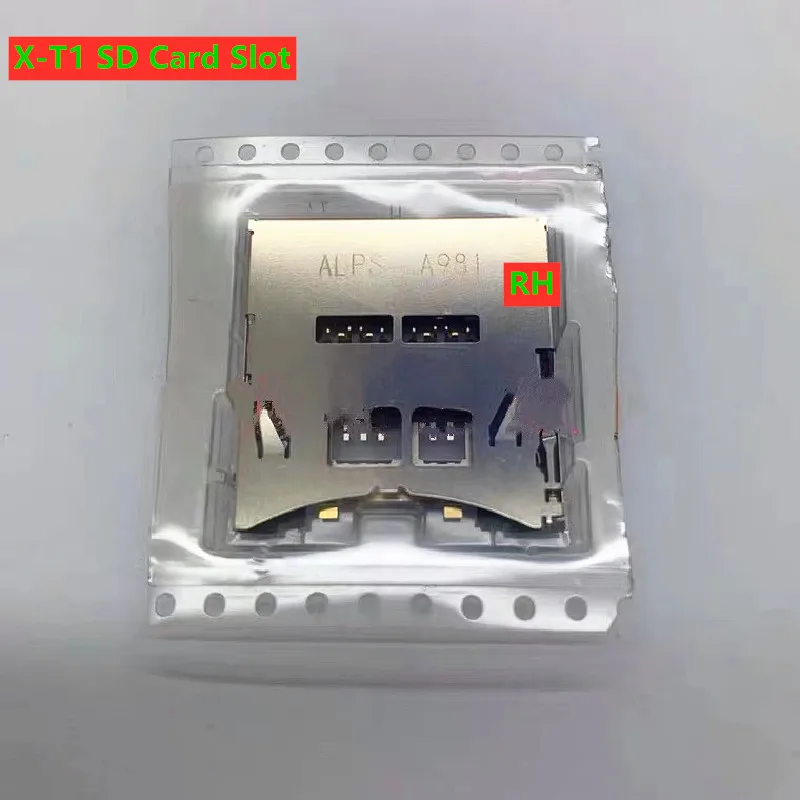 New For Fujifilm XT1 SD Memory Card Slot Holder Assembly For FUJI X-T1 Connecto Reader Camera Repair Part