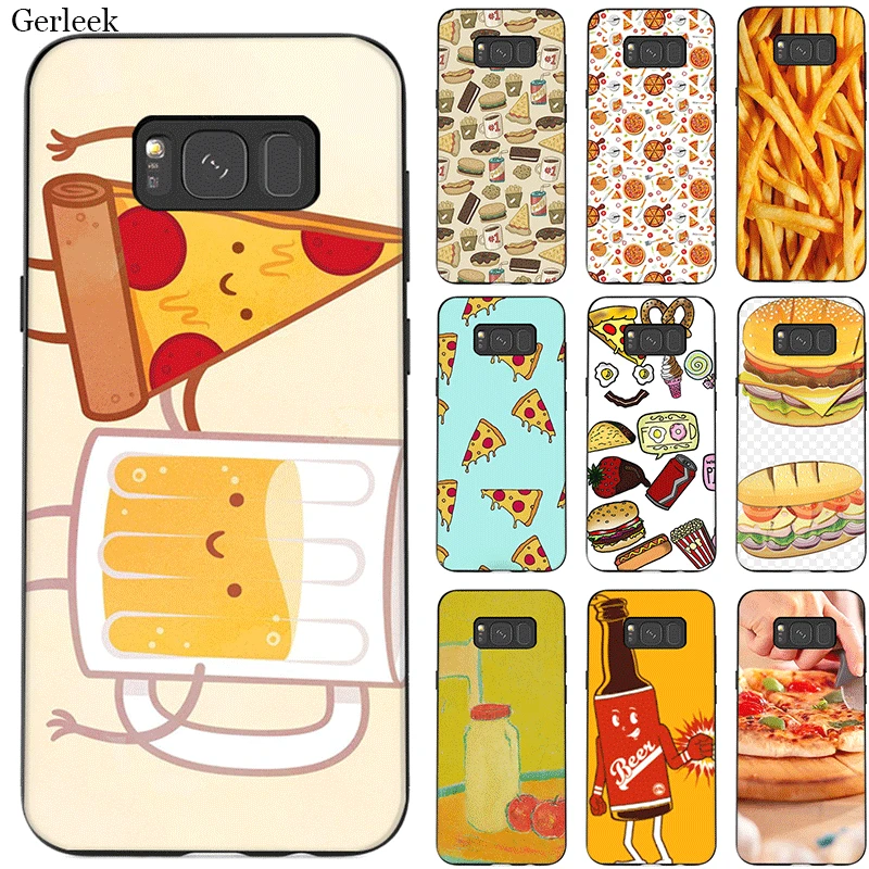 Чехол для samsung Galaxy A10 A10S A20 A20S A20E A30 A30S A40 A40S A50 A50S A60 A70 A70S пицца Французский картофель