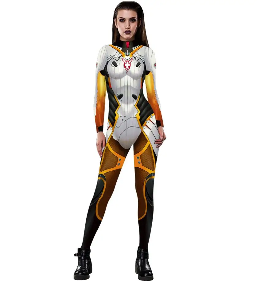 Черная Лилия Аниме игра карнавальные костюмы комбинезоны D. VA зентай спандекс комбинезон из лайкры Хэллоуин Карнавальный Костюм