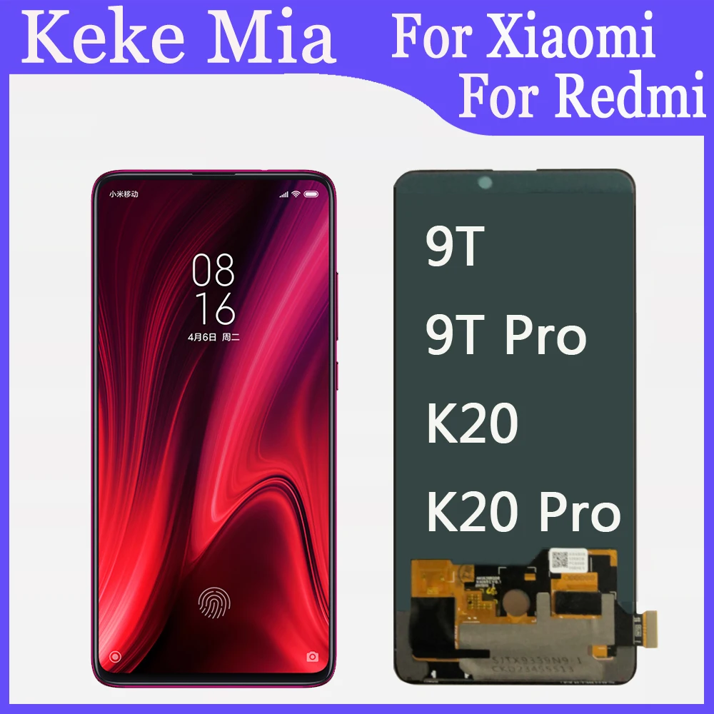 

6.39" Original LCD For Xiaomi Mi 9T Pro Mi9T Display Touch Screen Digitizer Assembly For Redmi K20 K20 Pro LCD Screen