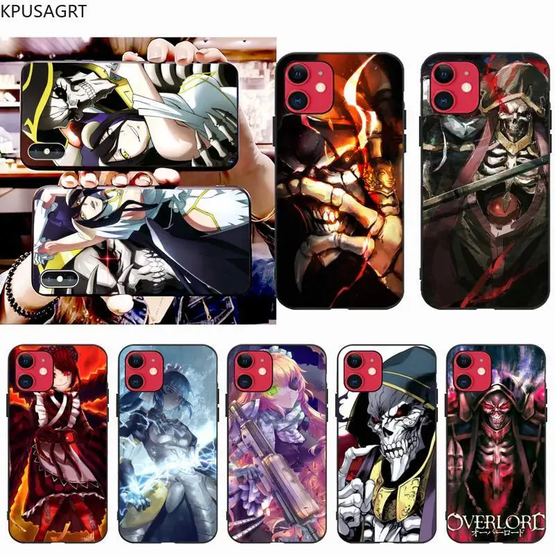 Anime Overlord Albedo Soft Phone Case Capa For Iphone 12 Pro Max 11 Pro Xs Max 8 7 6 6s Plus X 5s Se Xr Case Phone Case Covers Aliexpress