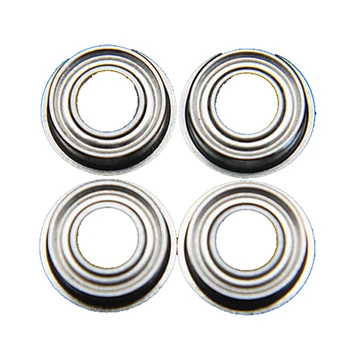 

5 PCS MF84zz (4x8x3 mm) Flange Metal Double Shielded Ball Bearing 4*8*3 Flanged