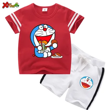 

Boys Clothing Sets Kids Clothes Suit Cartoon 2020 Summer Sport Suit Children Suit Cartoon Outfit Toddler Baby Girls Clothes Cool